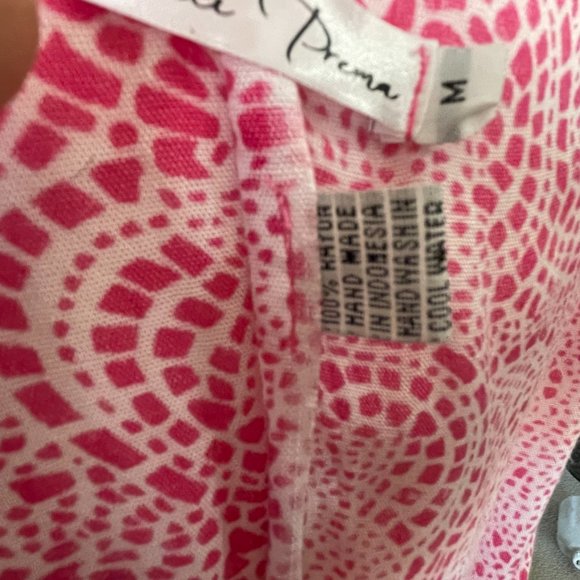 Summer Beach Handkerchief Romper Pink - Picture 3 of 5